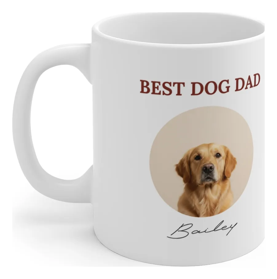 Best Dog Dad Mug